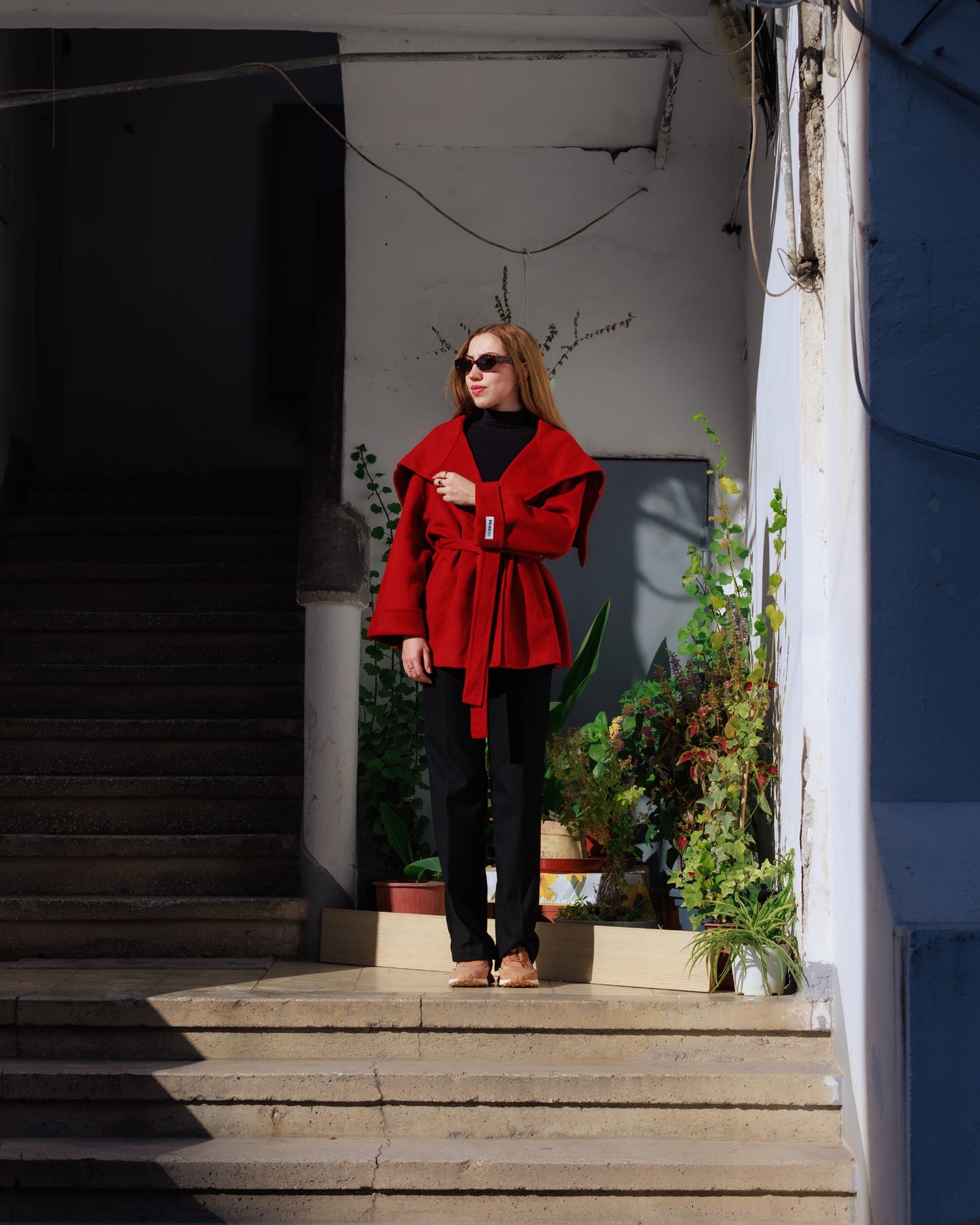 Woolen coat