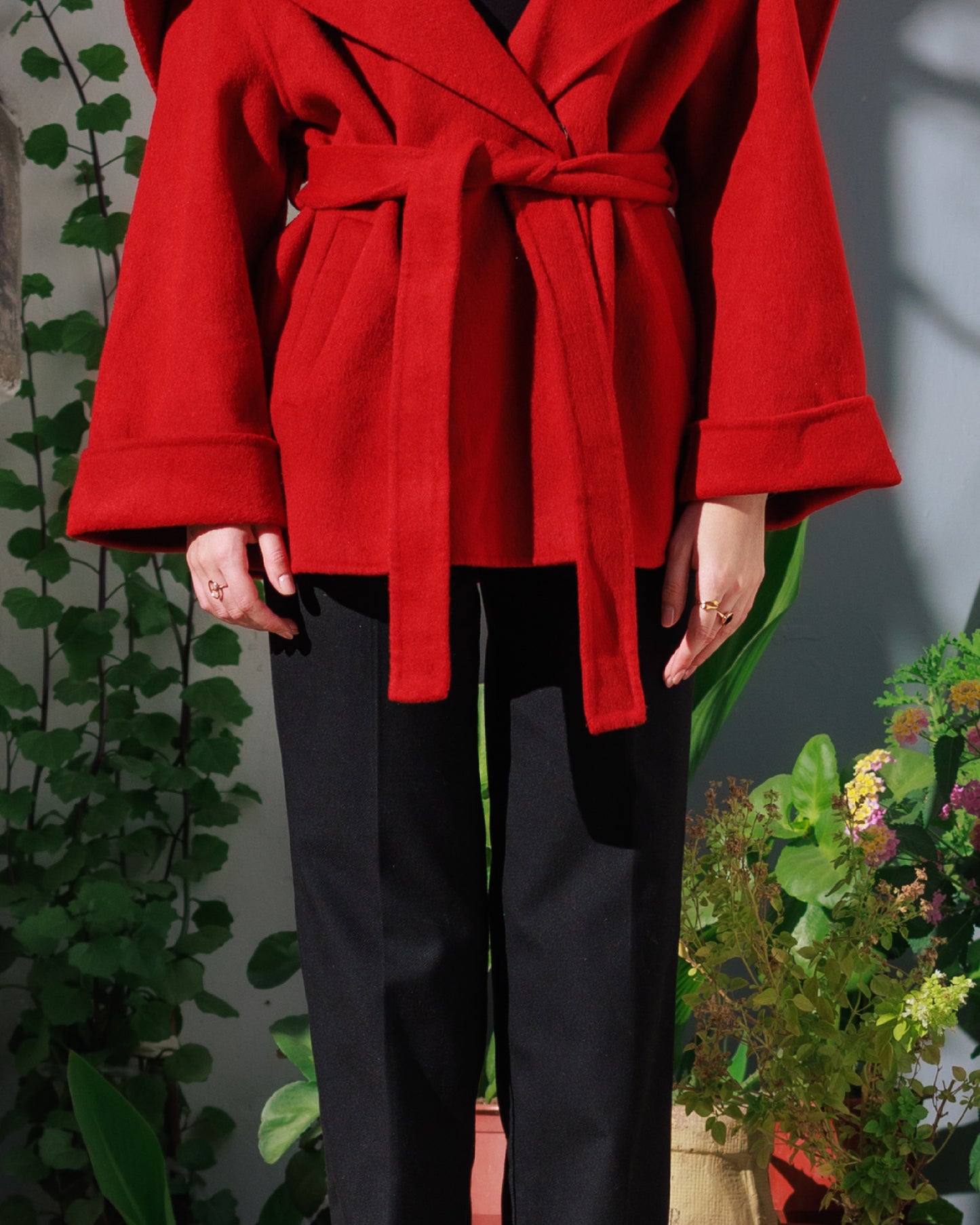 Woolen coat