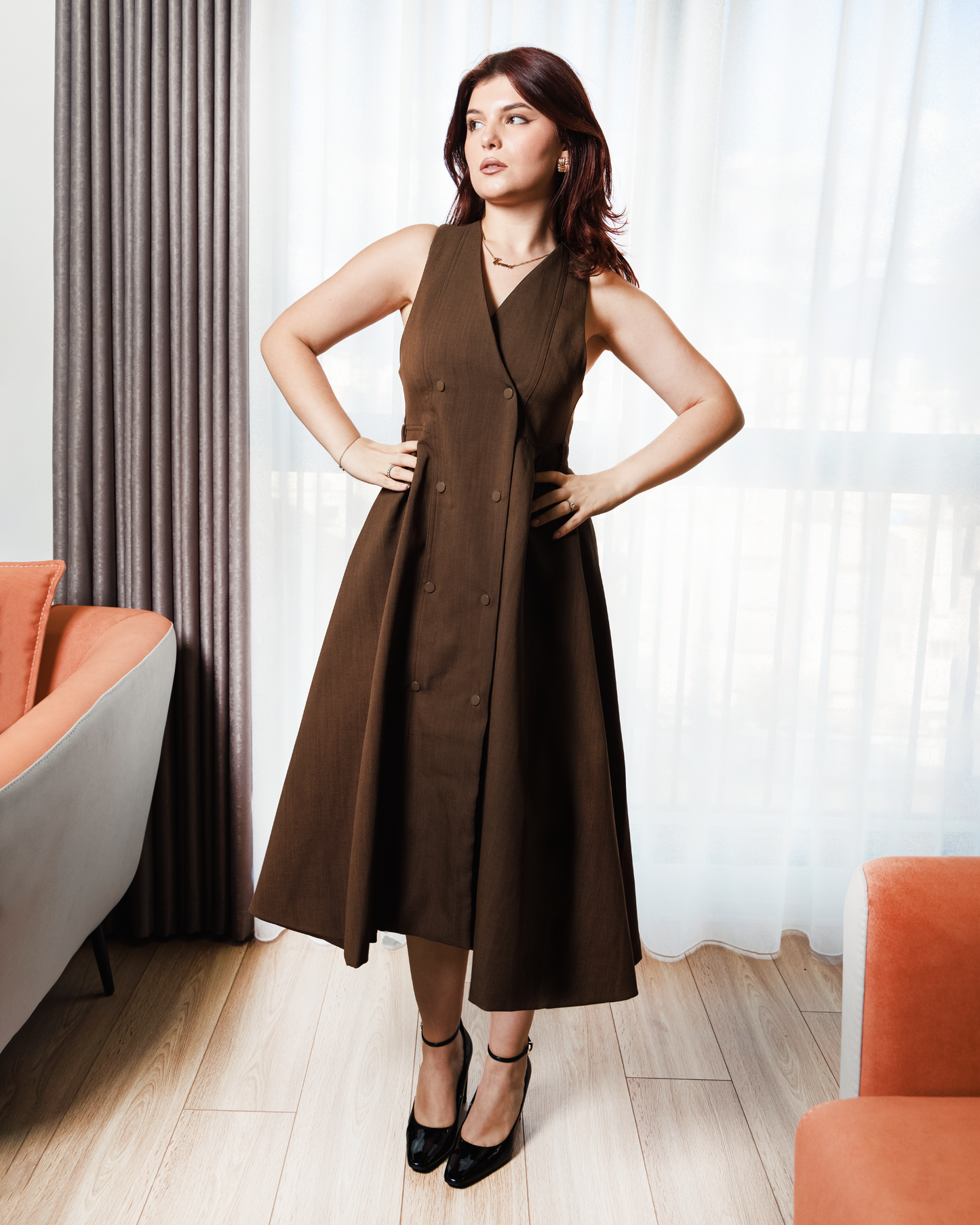 Jacket and dress set